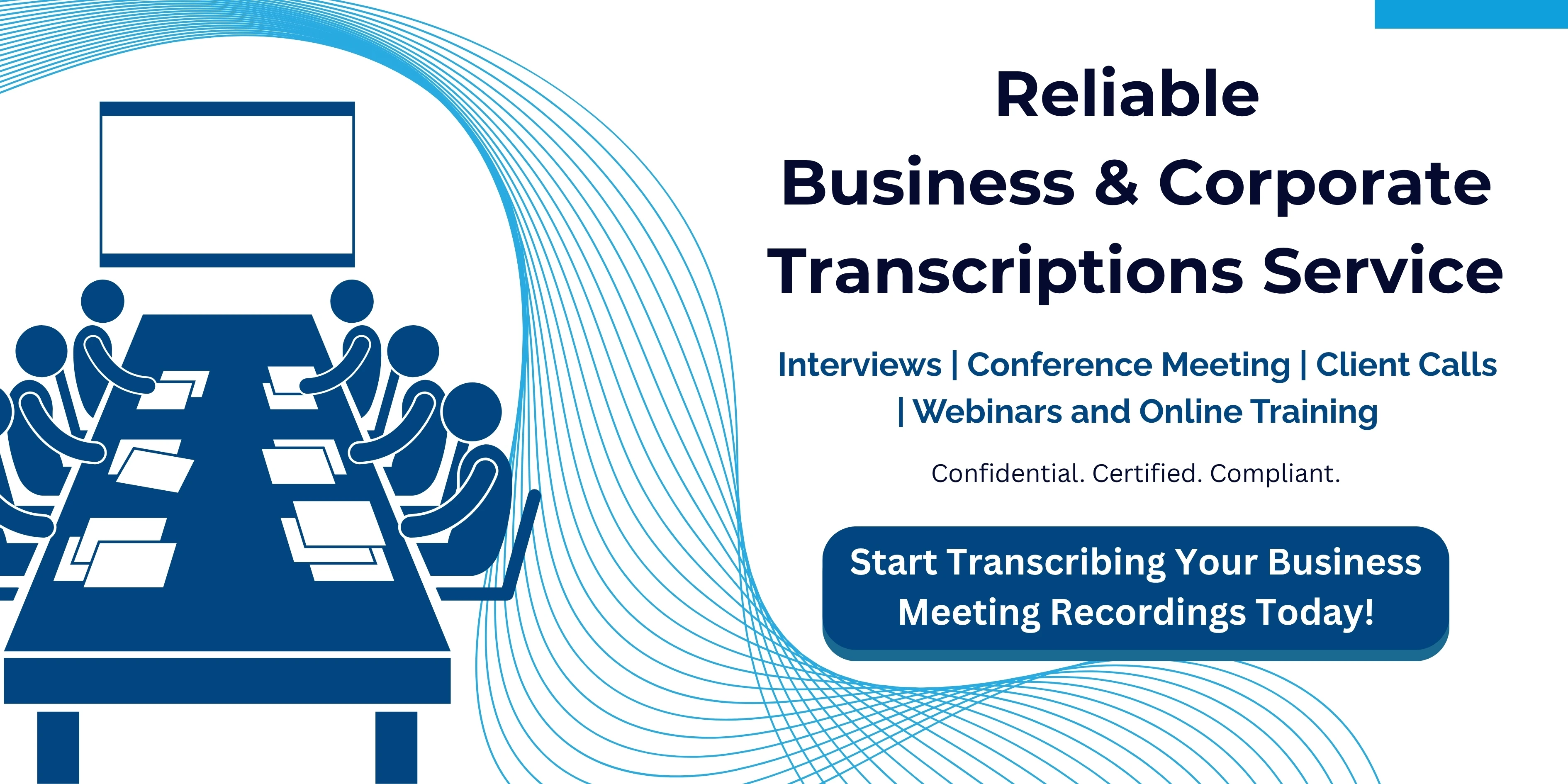 Business Transcription Banner